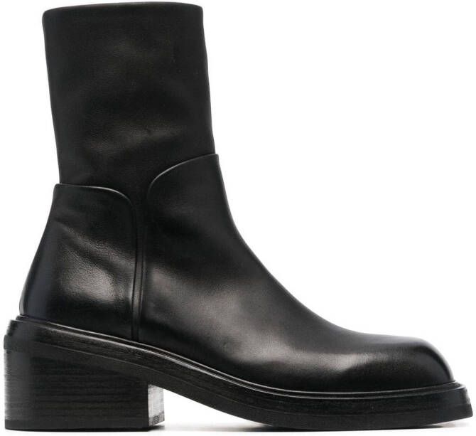 Marsèll block-heel ankle boots Black
