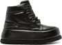 Marsèll Bombo 65mm leather lace-up shoes Black - Thumbnail 1