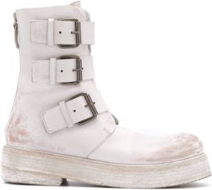 Marsèll buckle-detail ankle boots White