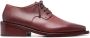 Marsèll burnished low-block derby shoes Red - Thumbnail 1