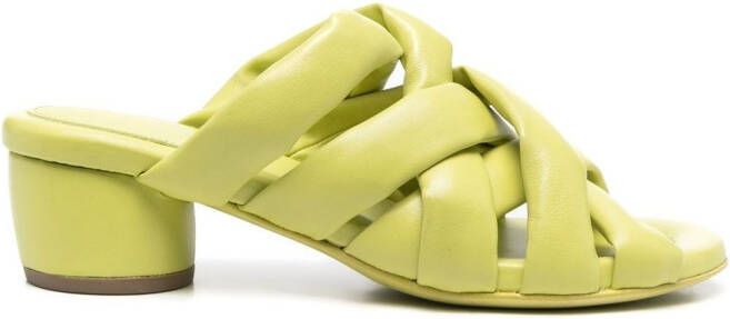 Marsèll caged 55mm sandals Green