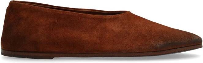 Marsèll calf suede loafers Brown