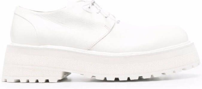 Marsèll Carreta flatform Derby shoes White