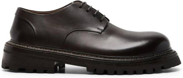Marsèll Carrucola leather Derby shoes Brown