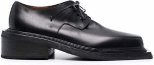 Marsèll Cassettino square-toe shoes Black