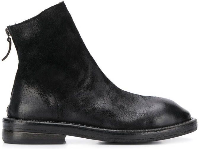Marsèll chunky block 35mm heel ankle boots Black