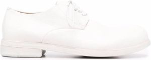 Marsèll chunky lace-up leather derby shoes White