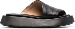 Marsèll chunky leather sandals Black