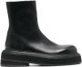 Marsèll chunky leather ankle boots Black - Thumbnail 1