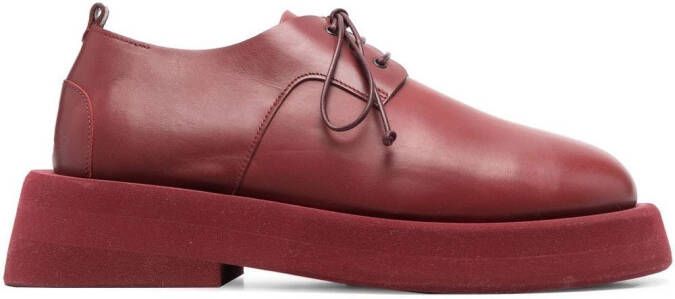 Marsèll chunky-sole derby shoes Red
