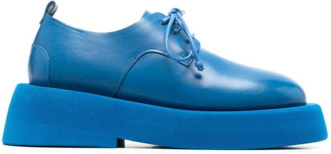 Marsèll chunky sole lace-up shoes Blue