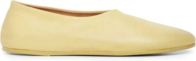 Marsèll Coltellaccio leather loafers Yellow
