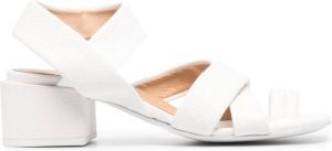 Marsèll Cubello low-block heel sandals White
