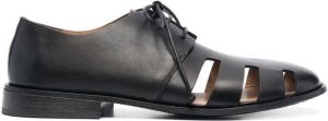 Marsèll cut-out leather shoes Black