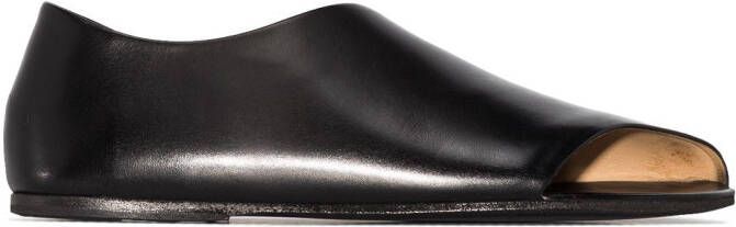 Marsèll cut-out toe leather sandals Black