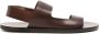 Marsèll double-strap leather sandals Brown - Thumbnail 1