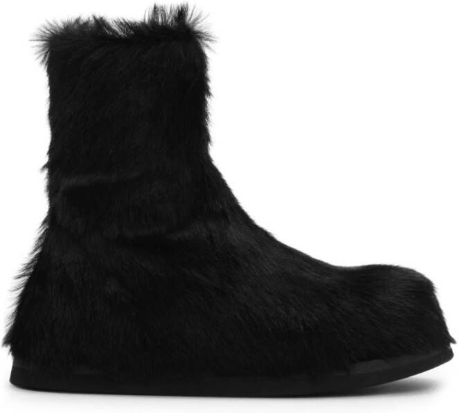 Marsèll Gigante round-toe boots Black