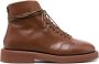 Marsèll Gomello 30mm lace-up leather ankle boots Brown - Thumbnail 1