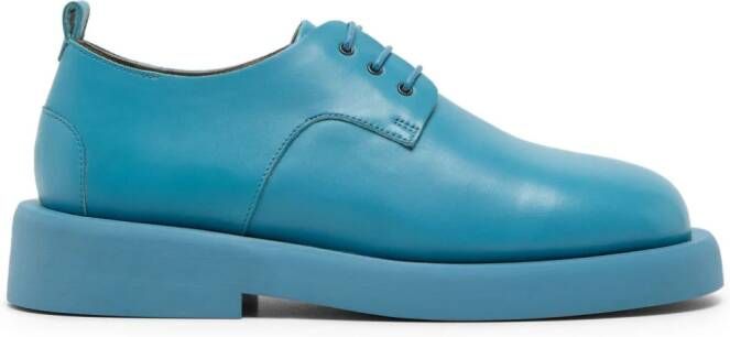 Marsèll Gommello leather Oxford shoes Blue