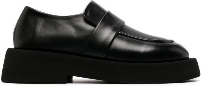 Marsèll Gommellone chunky heel loafers Black
