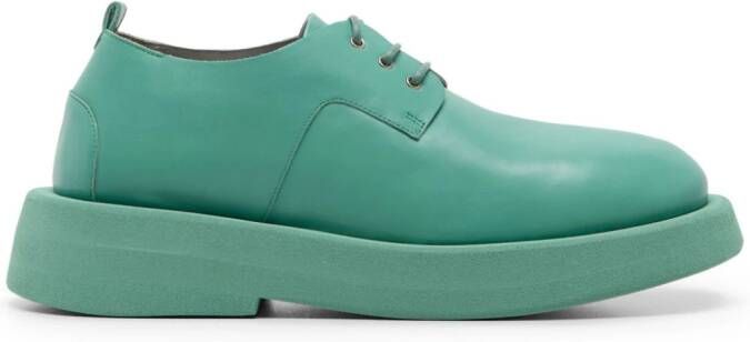 Marsèll Gommellone leather Derby shoes Green