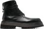 Marsèll lace-up ankle leather boots Black - Thumbnail 1