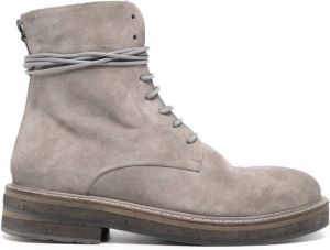 Marsèll lace-up leather boots Grey