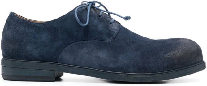 Marsèll lace-up leather derby shoes Blue