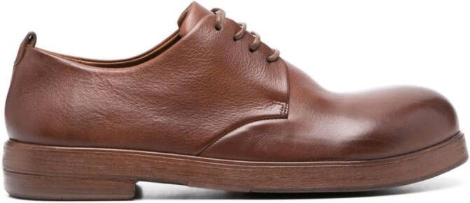 Marsèll lace-up leather derby shoes Brown