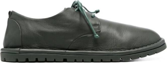 Marsèll lace-up leather oxford shoes Green