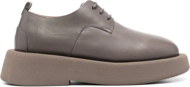 Marsèll lace-up leather oxford shoes Grey