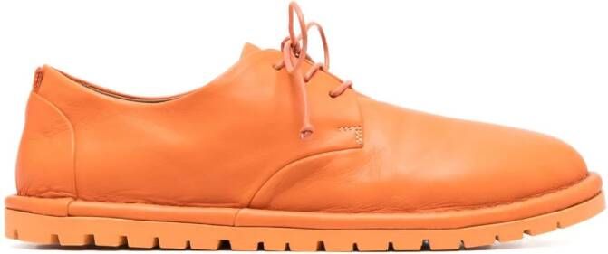 Marsèll lace-up leather oxford shoes Orange