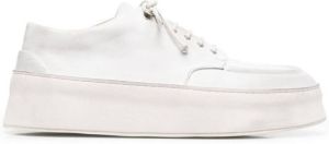 Marsèll lace-up platform derby shoes White