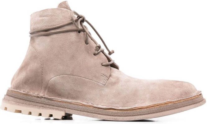 Marsèll lace-up suede boots Neutrals