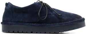 Marsèll lace-up suede oxford shoes Blue