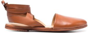 Marsèll leather closed-toe sandals Brown