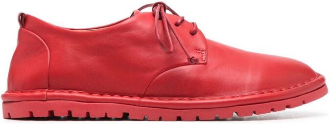 Marsèll leather lace-up brogues Red