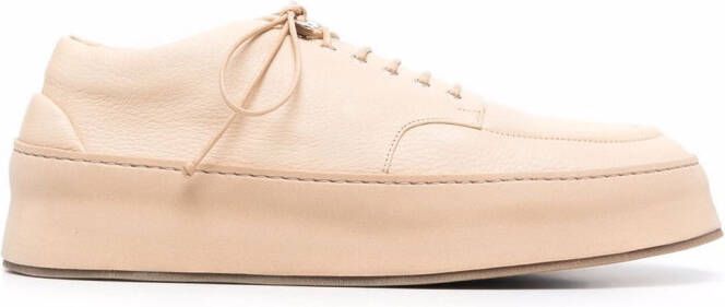 Marsèll leather lace-up derby shoes Neutrals