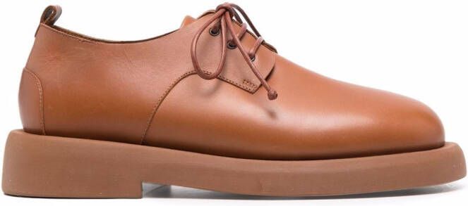 Marsèll leather lace-up shoes Neutrals