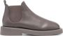 Marsèll leather round-toe slip-on boots Grey - Thumbnail 1