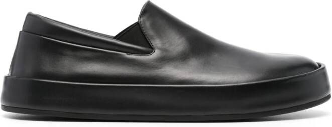 Marsèll leather slip-on loafers Black