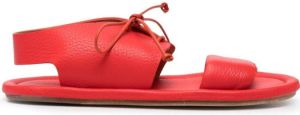 Marsèll leather-strap sandals Red