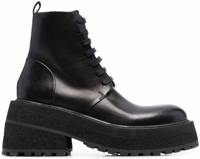 Marsèll lug-sole ankle boots Black