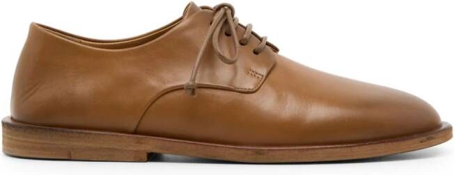 Marsèll Mando leather Derby shoes Brown