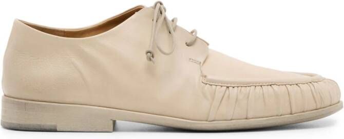 Marsèll Mando leather Derby shoes Neutrals