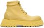 Marsèll Micarro leather ankle boots Yellow - Thumbnail 1