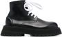 Marsèll Micarro leather platform ankle boots Black - Thumbnail 1