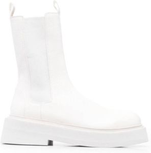 Marsèll mid-calf leather boots White