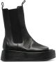 Marsèll open-toe chunky leather boots Black - Thumbnail 1