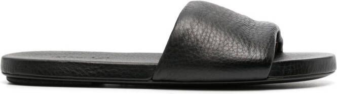 Marsèll open-toe leather sandals Black